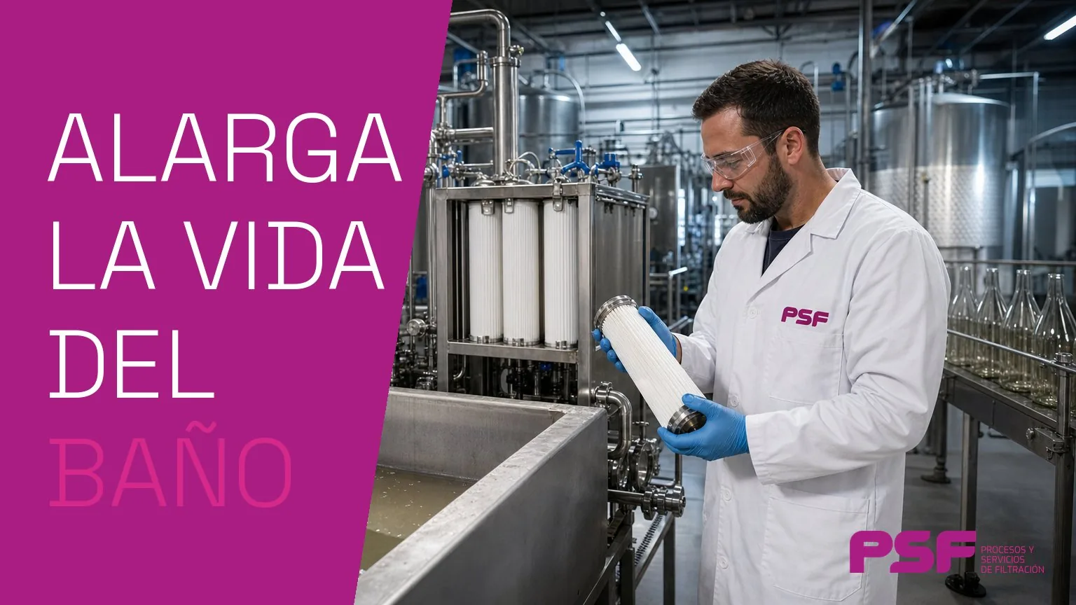 Microfiltración de cubas de desengrase: cómo alargar la vida del baño sin tirarlo